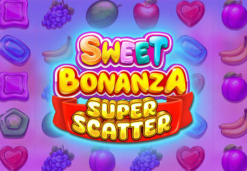 Слот Sweet Bonanza Super Scatter в JetTon казино